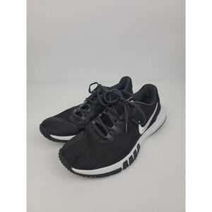 Nike Flex Control 3 Mens Training Shoes sz 7 Black White AJ5911-001